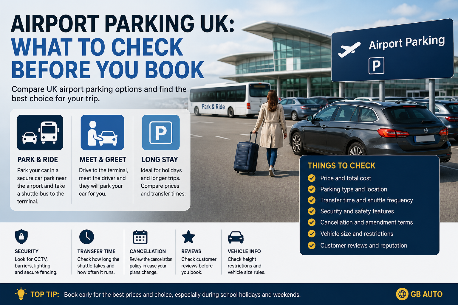 Airport Parking UK: What to Check Before You Book